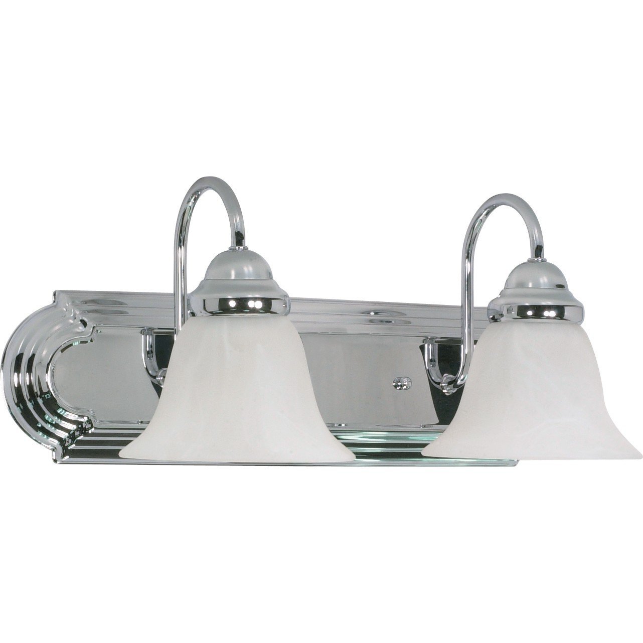 NUVO 60/316 Two Light Vanity, Chrome