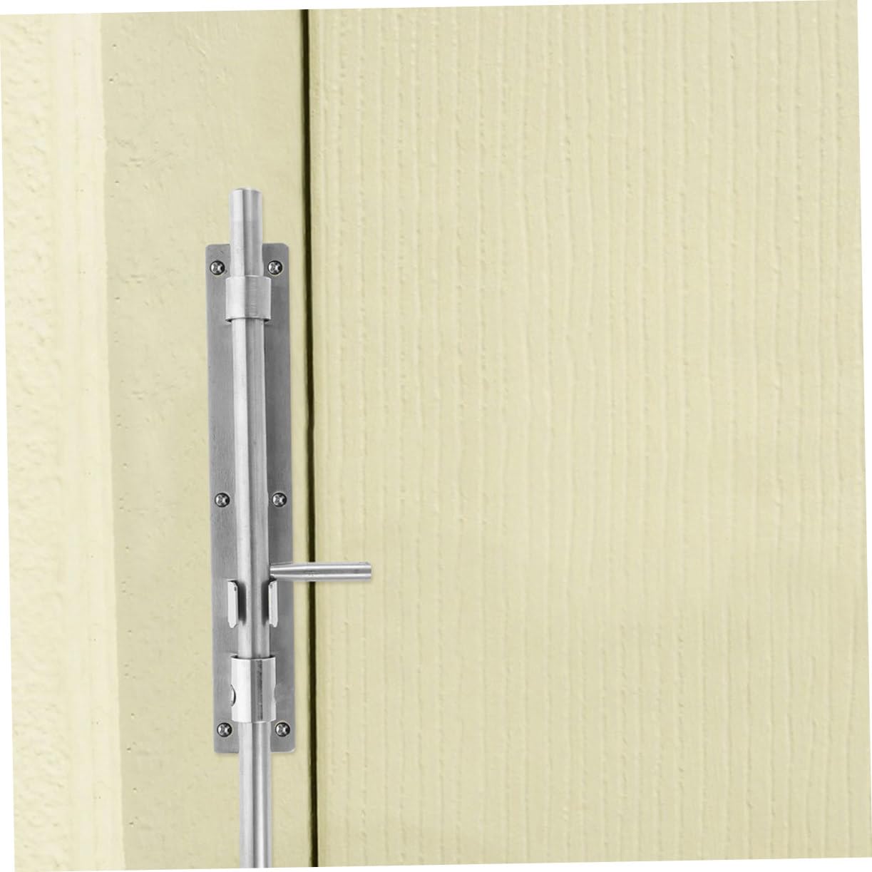 NUOBESTY Chiavistello in Acciaio Inox Rinforzato per Porta e Cancello, 2 Pezzi, Facile da Mantenere, per Ingresso e Sicurezza