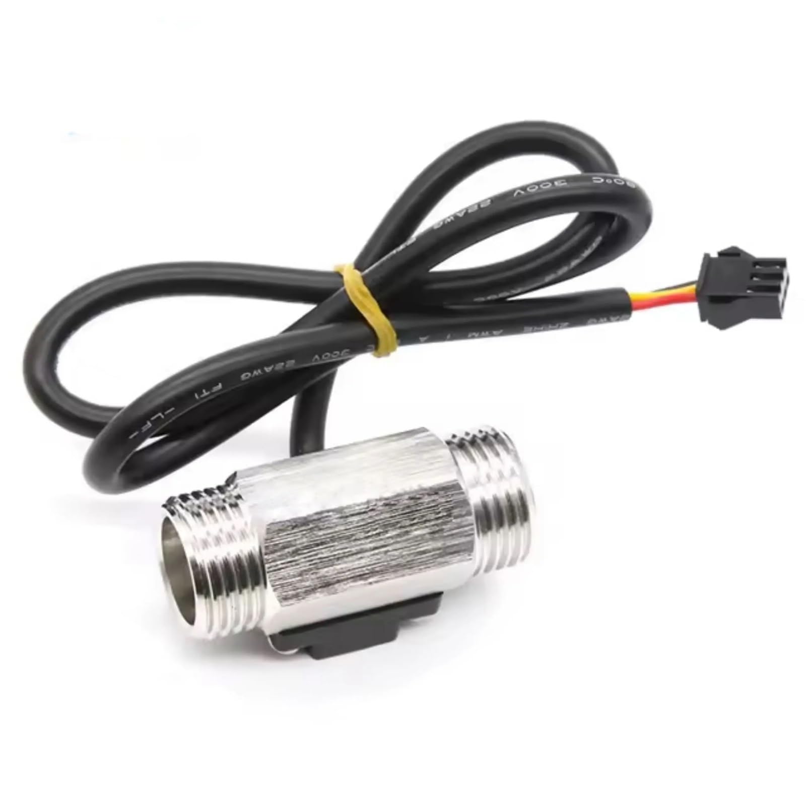 Sensor de flujo de agua de acero inoxidable de 1,27 cm, 1,75 MPa DC3,5 ~ 24 V NPN, sensor de interruptor de flujo de turbina