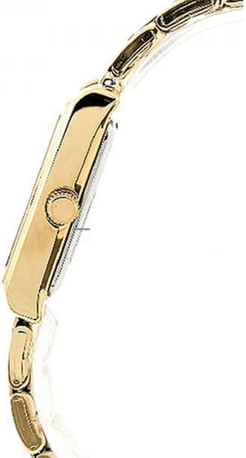 Casio Women's Analogue Quartz Watch with Stainless Steel Bracelet LTP-1234PG-7A, White/Gold - Image 3