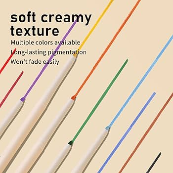 Amazon.co.jp: Boobeenカラフルなアイライナーペン、ウォーター