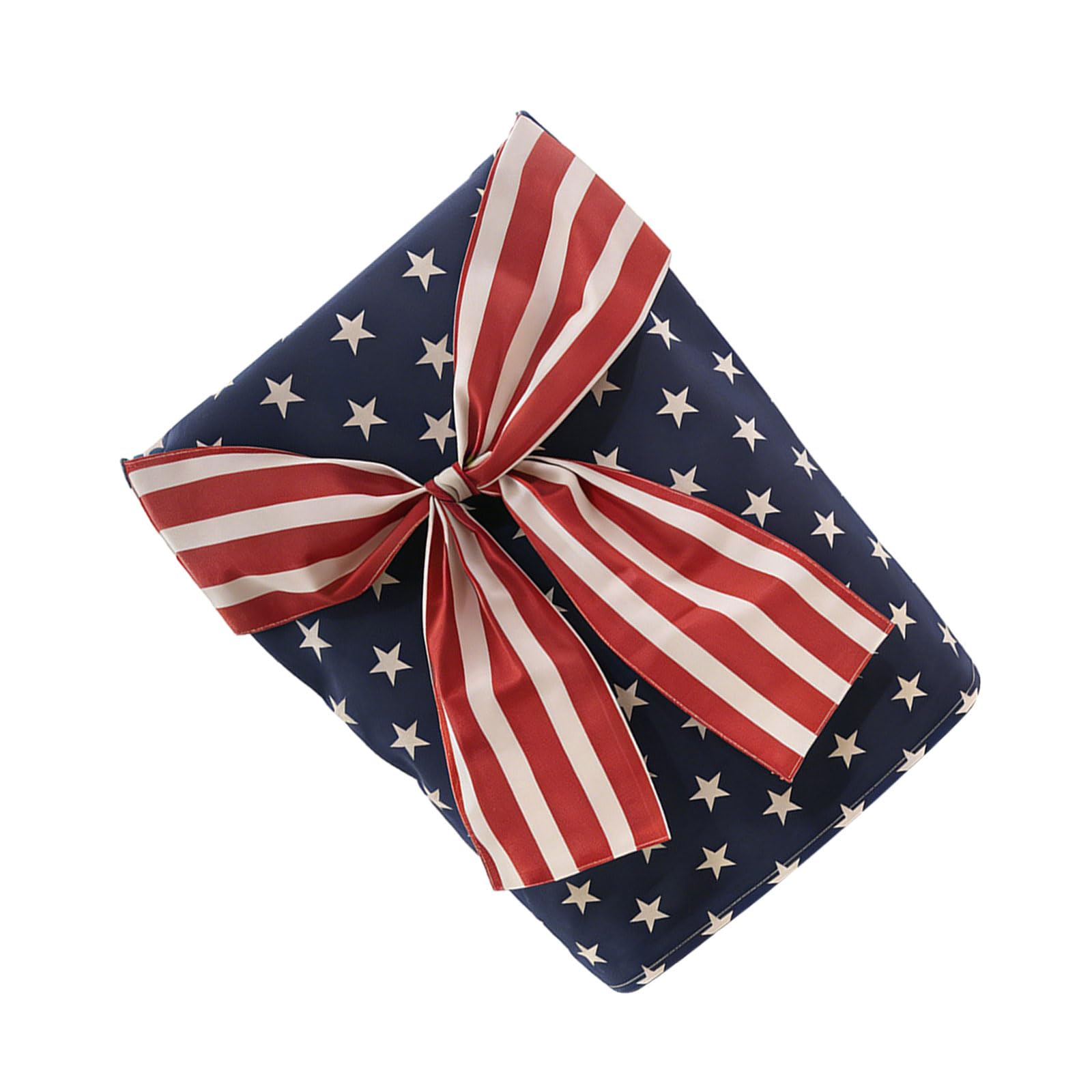 PANGBOER Patriotic Dining Chair Cover Stretchable Polyester Fabric for Celebration Chair Cover