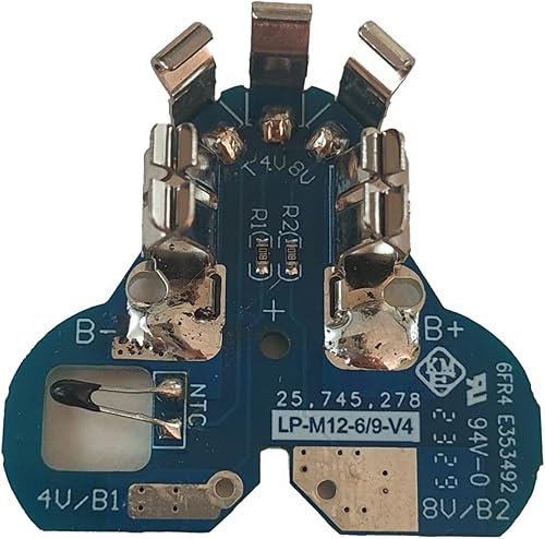 Miniatura 4 de Reemplazo de carcasa inferior de plástico para batería Milwaukee M12 de 12 V, piezas de repuesto de batería rota, kit de reparación de caja de