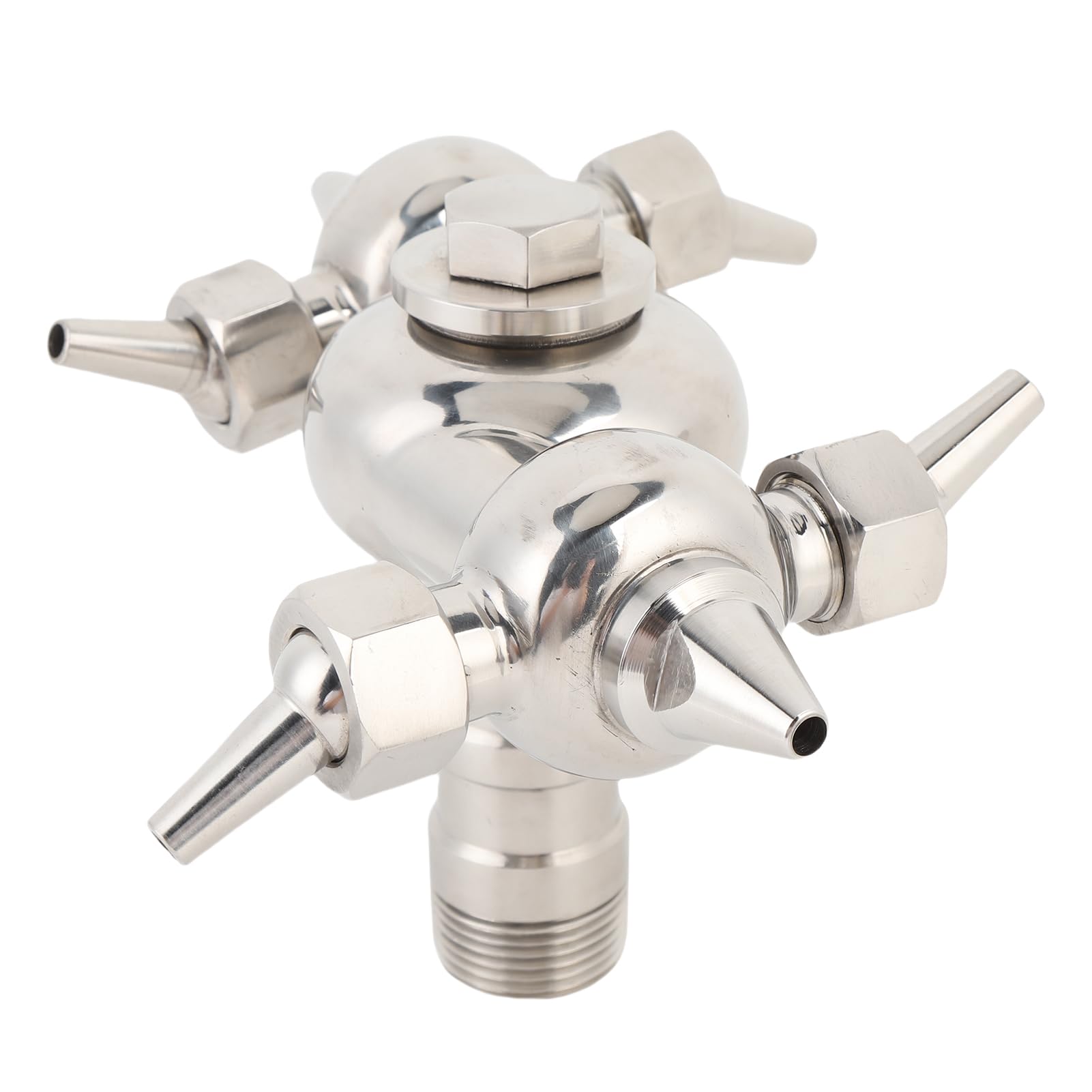 Keenso Bomboletta Spray per Pulizia con Rotazione a 360° Pulizia Completa del Serbatoio con Materiale in Acciaio Inossidabile 304