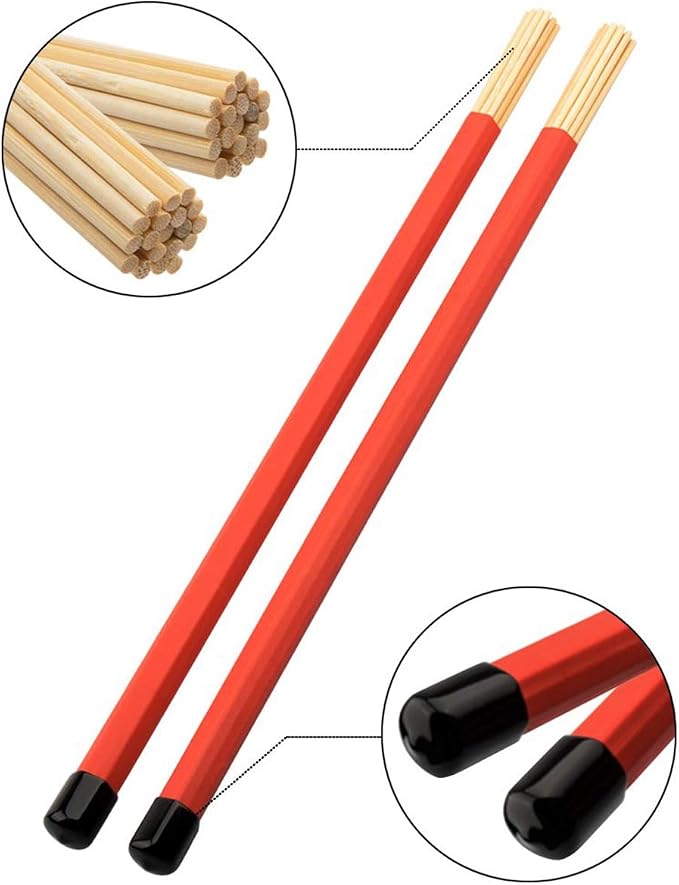 Set de Baquetas 5A de Madera de Maple con Accesorios y Bolsa miniatura 5