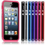 iphone 5s rose gold usado  Seluxion - Carcasa tipo bumper para Apple iPhone 5 y 5S, color rosa