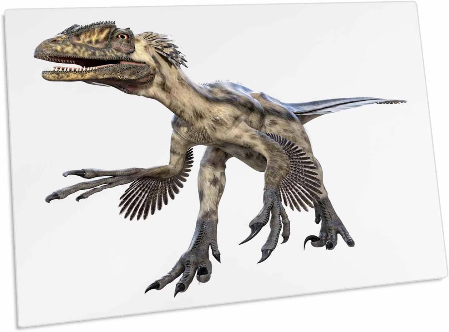 Alfombrilla de escritorio 23x16 pulgadas 3dRose Deinonychus