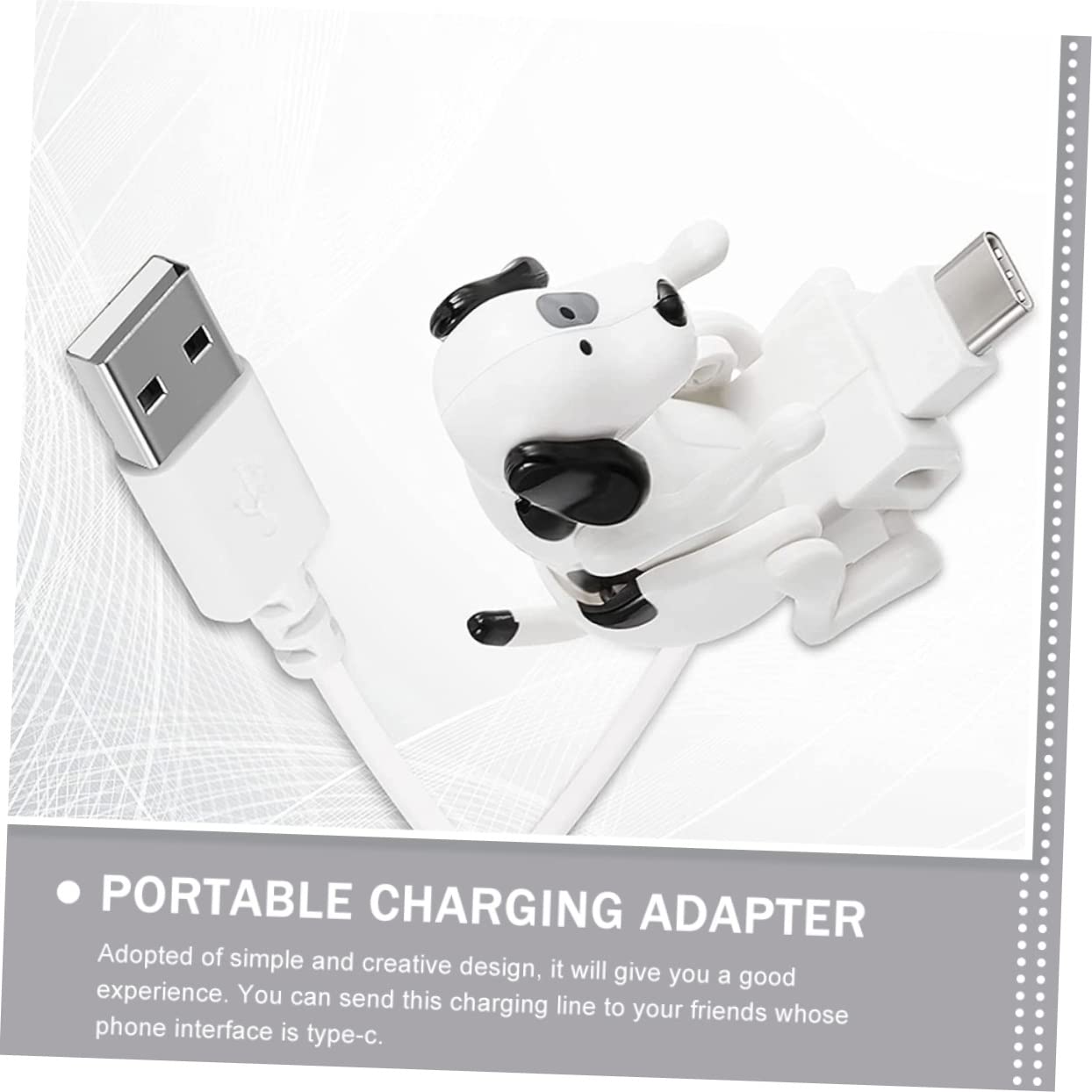 OSALADI 5piezas Cable De Tipo c Diseño Divertido De Para Rápida De Móviles y Tablets Para
