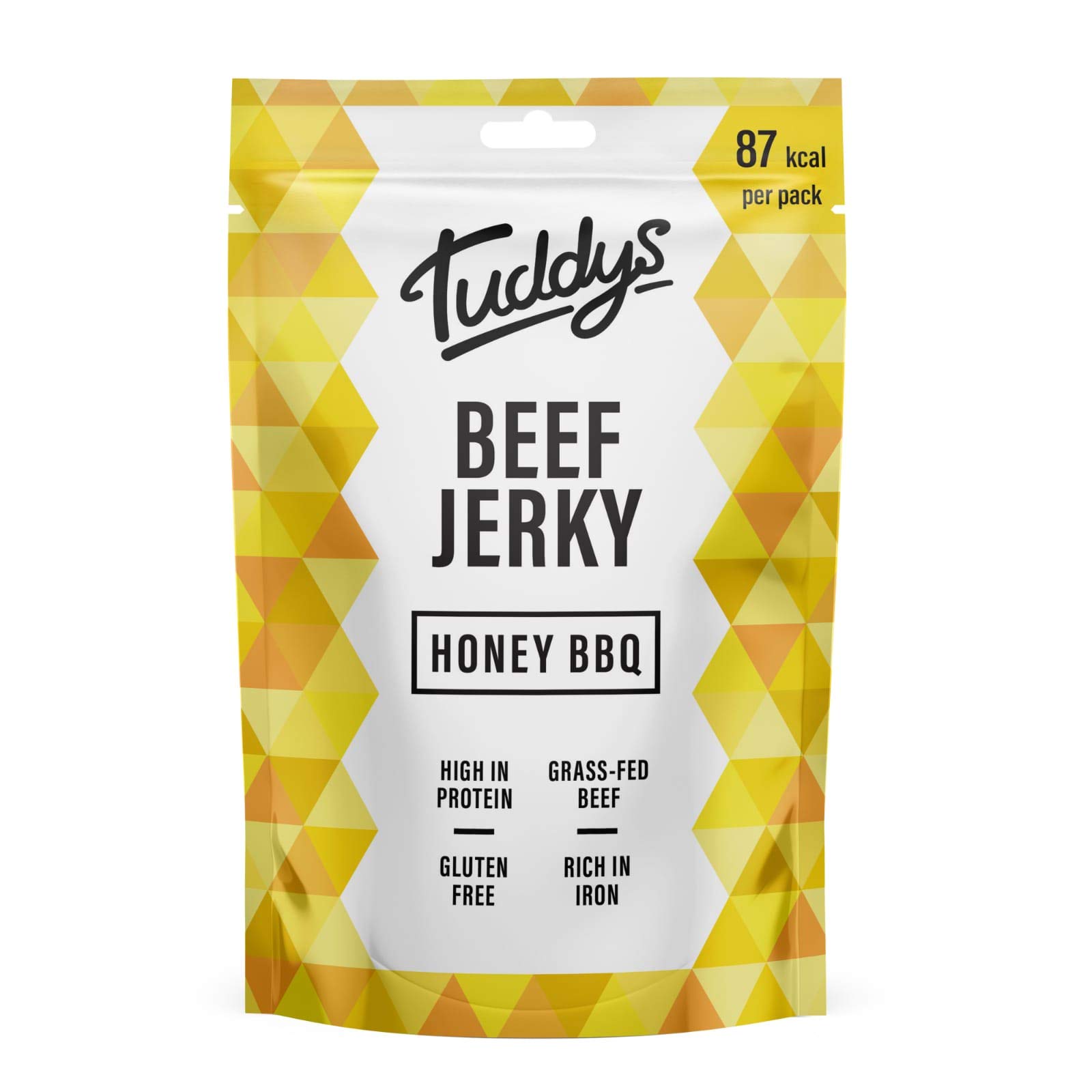 Buy Tuddys Beef Jerky Honey BBQ 28g X 12 Pack High Protein Beef