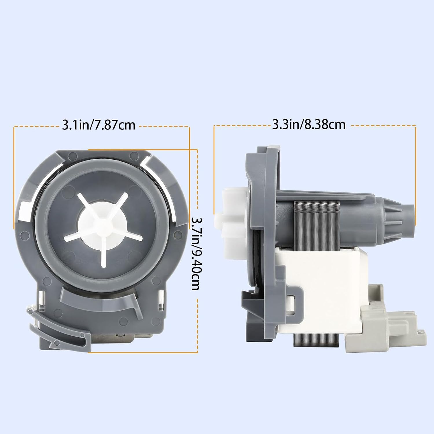 Drain Pumps Washing Machine Accessory Washer Drain Pumps Motor Home Appliance Component Ensuring Effective Water Discharge Replacement
