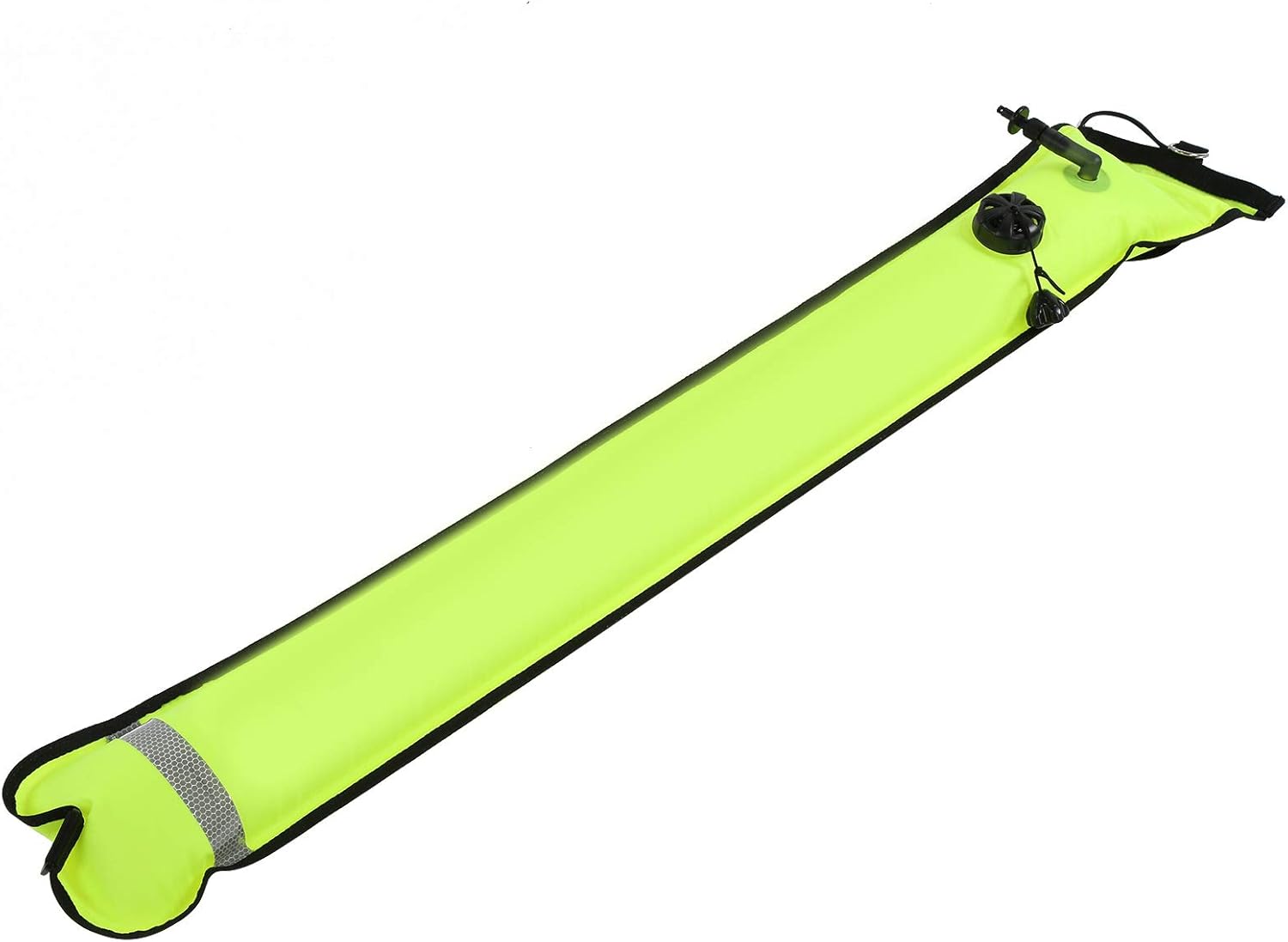 plplaaoo Diving Surface Marker Buoy Inflatable Safety Gear for Scuba Diving Snorkeling with Quick Storage Bright Colors 120x18cm TPU Material