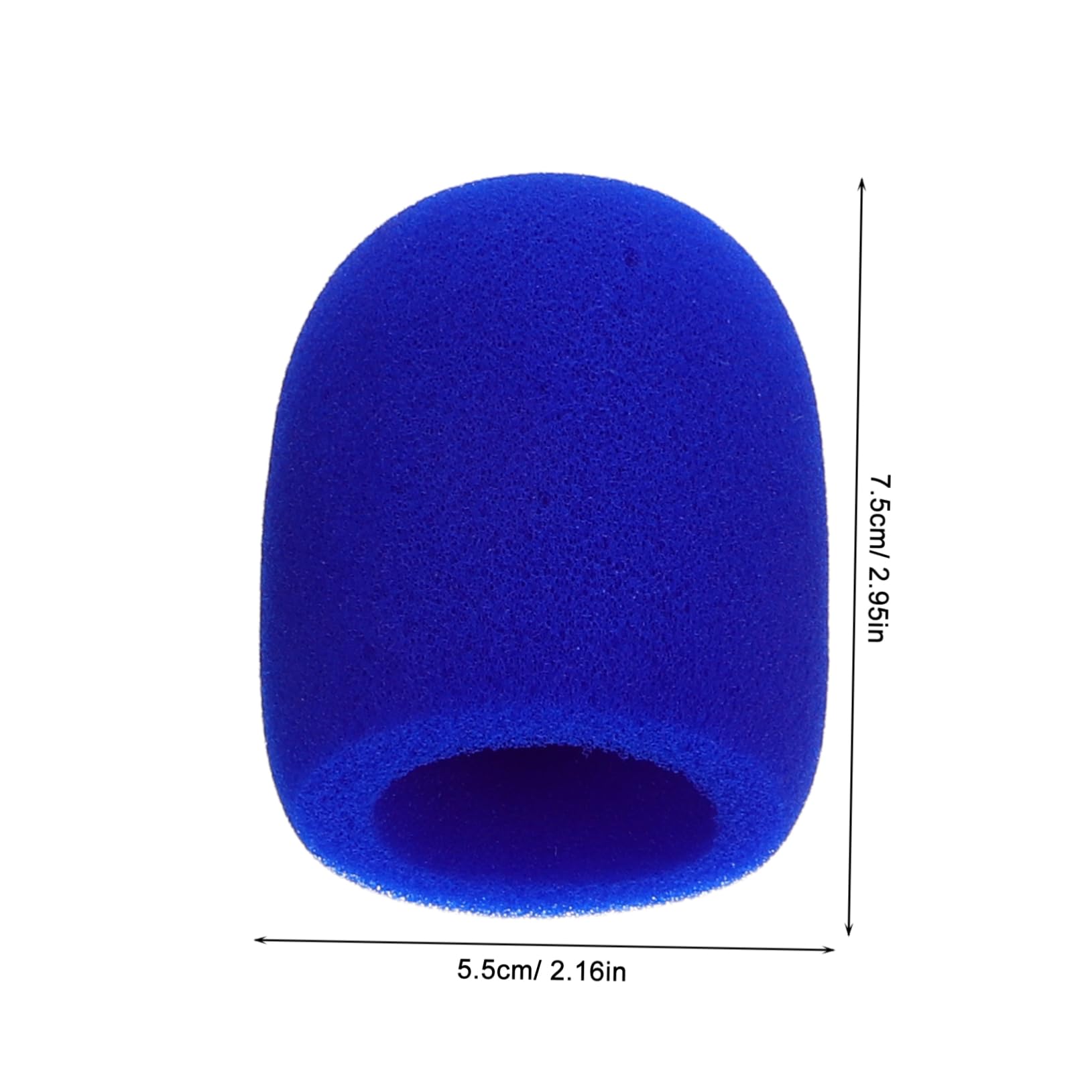 VANZACK Elastic Microphone Sleeve 3 Sets Anti-slip Ring Sponge Cover Foam Protector for Live Performances