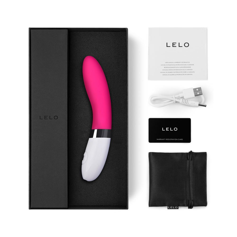 LELO LIV 2 Vibrador de Tamaño Medio para Mujer, Un excelente Juguete Sexual que se adapta con comodidad, Olvídate de los consoladores tradicionales, Cerise