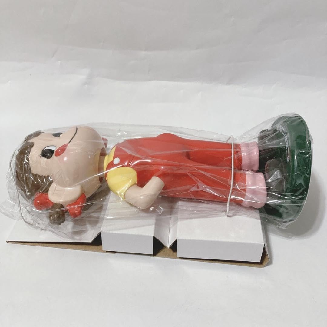 不二家　ぺこちゃん　首振り人形 Amazon | 不二家 首振りペコちゃん人形 128-PK02 グリーン 管理