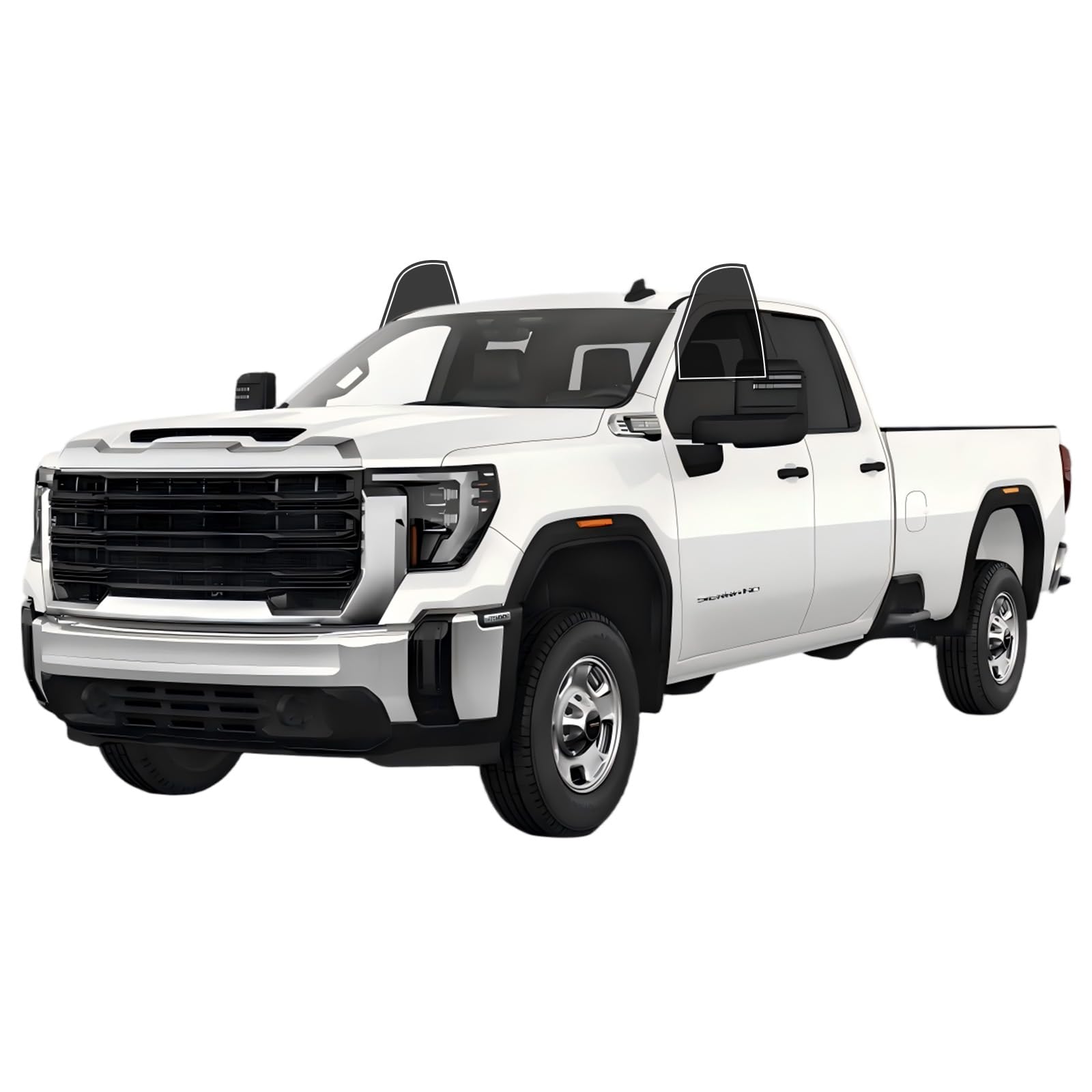 Film teinté prédécoupé AUTOTEK pour voyager au frais en GMC Sierra 2500