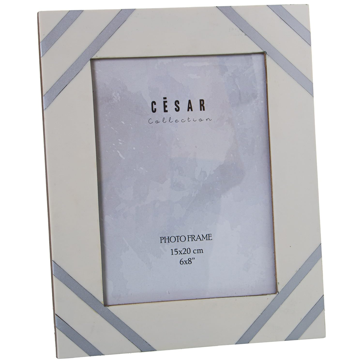 Cadre photo résine et bois 15x20 cm DRW idée cadeau souvenir