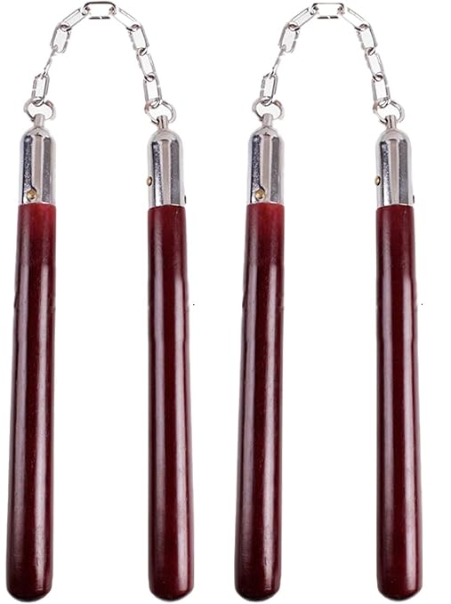 Wooden Nunchaku for Martial Arts (Pack of 02) Amazon.in Sports, Fitness & Outdoors