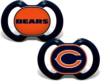 Baby Fanatic NFL Baby Pacifiers