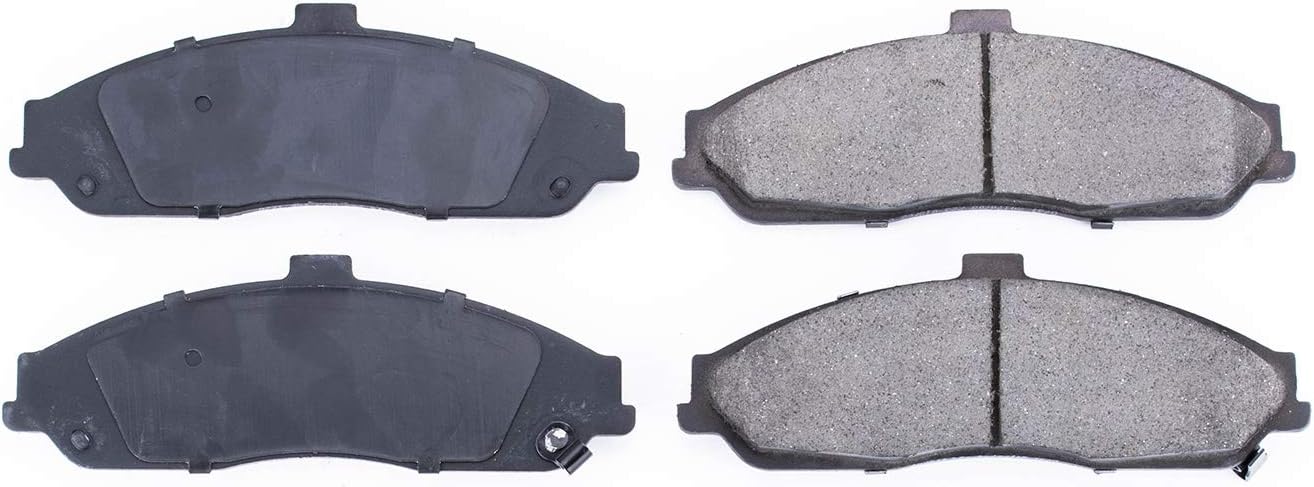 PowerStop Front Brake Pads for Cadillac XLR 2004-09 |Chevrolet Corvette 1997-13 |Pontiac GTO 2005-06 - Z16 Ceramic Brake Pads Replacement, 16-731