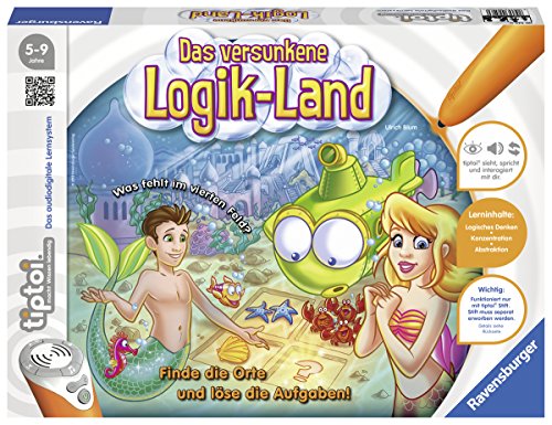 Price comparison product image Ravensburger 00526 - Tiptoi: Das versunkene Logik-Land (ohne Stift)