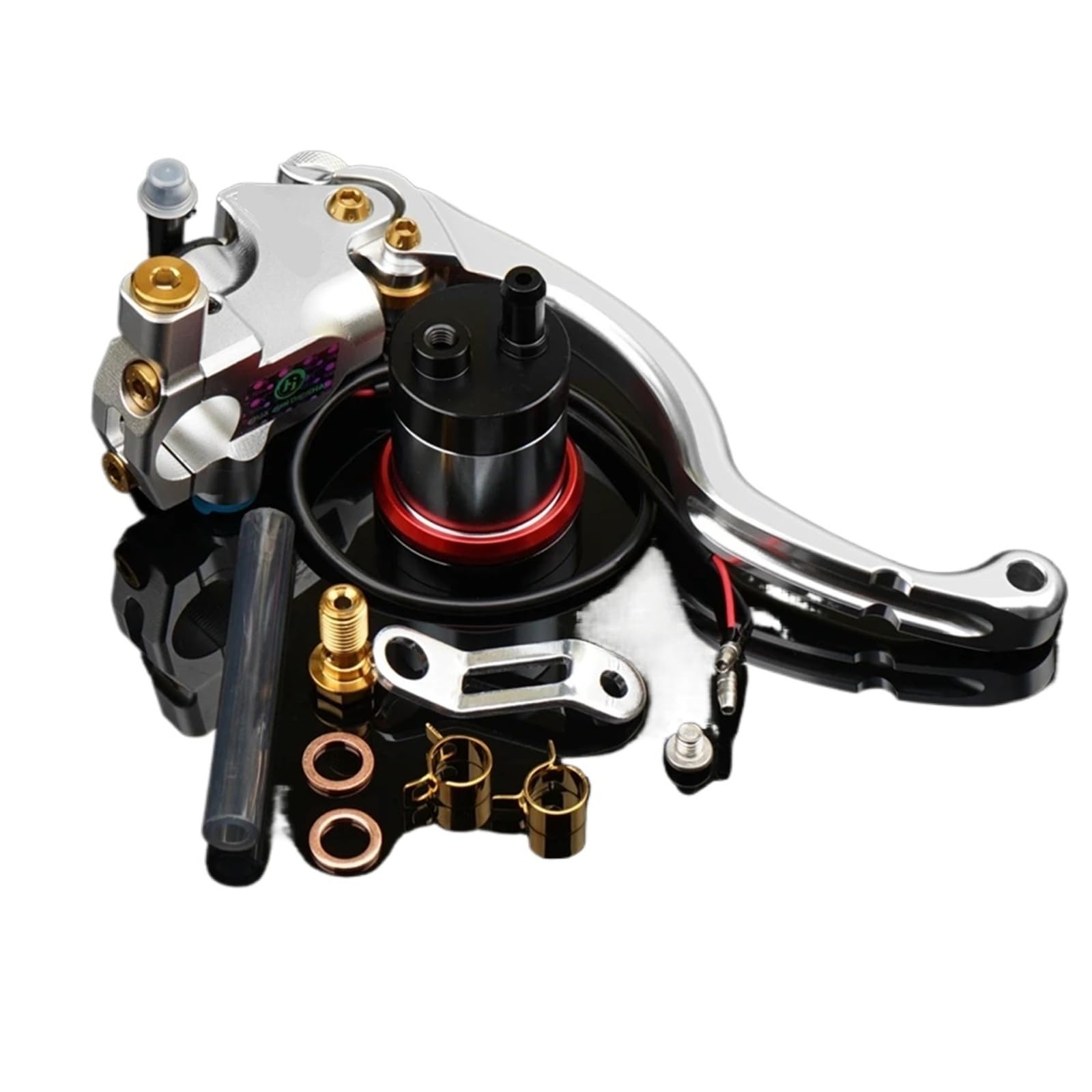 Compatible con Aprilia, Compatible con BMW 17,5 | Bomba de freno/embrague radial 17.5 RCS.(Silver right)