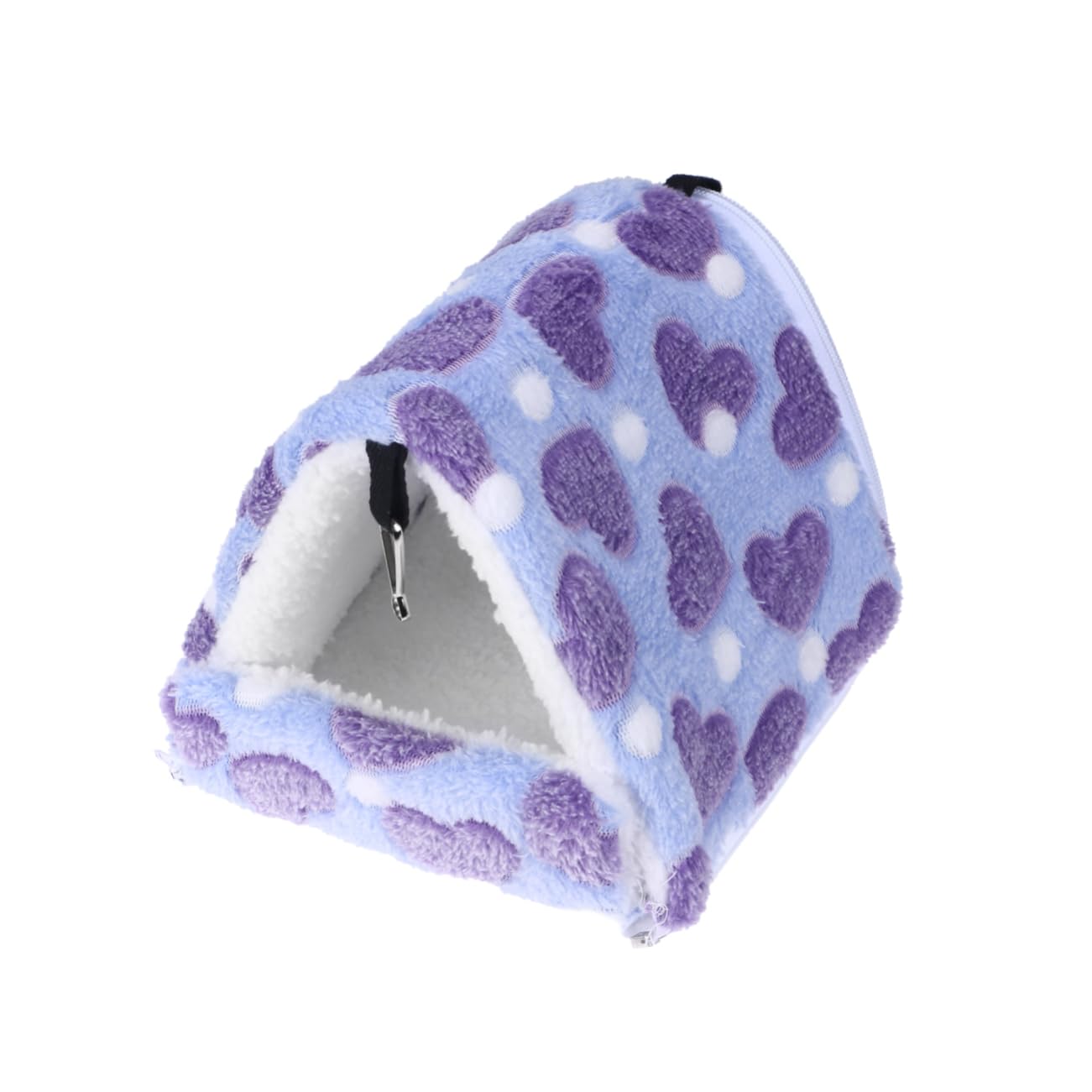 Angoily 3pièces Lit Douillet Amovible pour Hamster Nid Coton Chaud pour Animaux De Compagnie