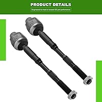 Vista 8 de SCITOO 8pcs Front Suspension Kit Lower Control Arm with Ball Joints Outer Inner Tie Rod Ends Sway Bar Links For 2008-2013 For Nissan Rogue 2014-2015