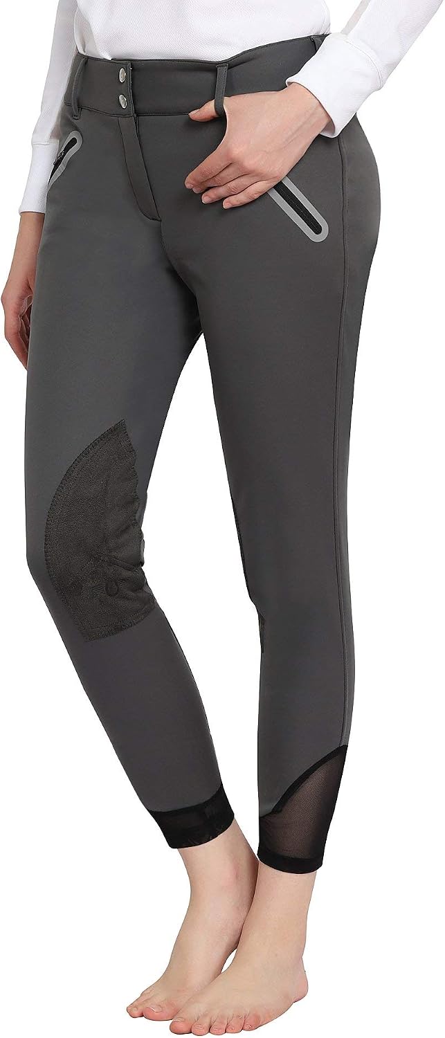 TuffRider Ladies Yeti Soft Shell Knee Patch Breeches