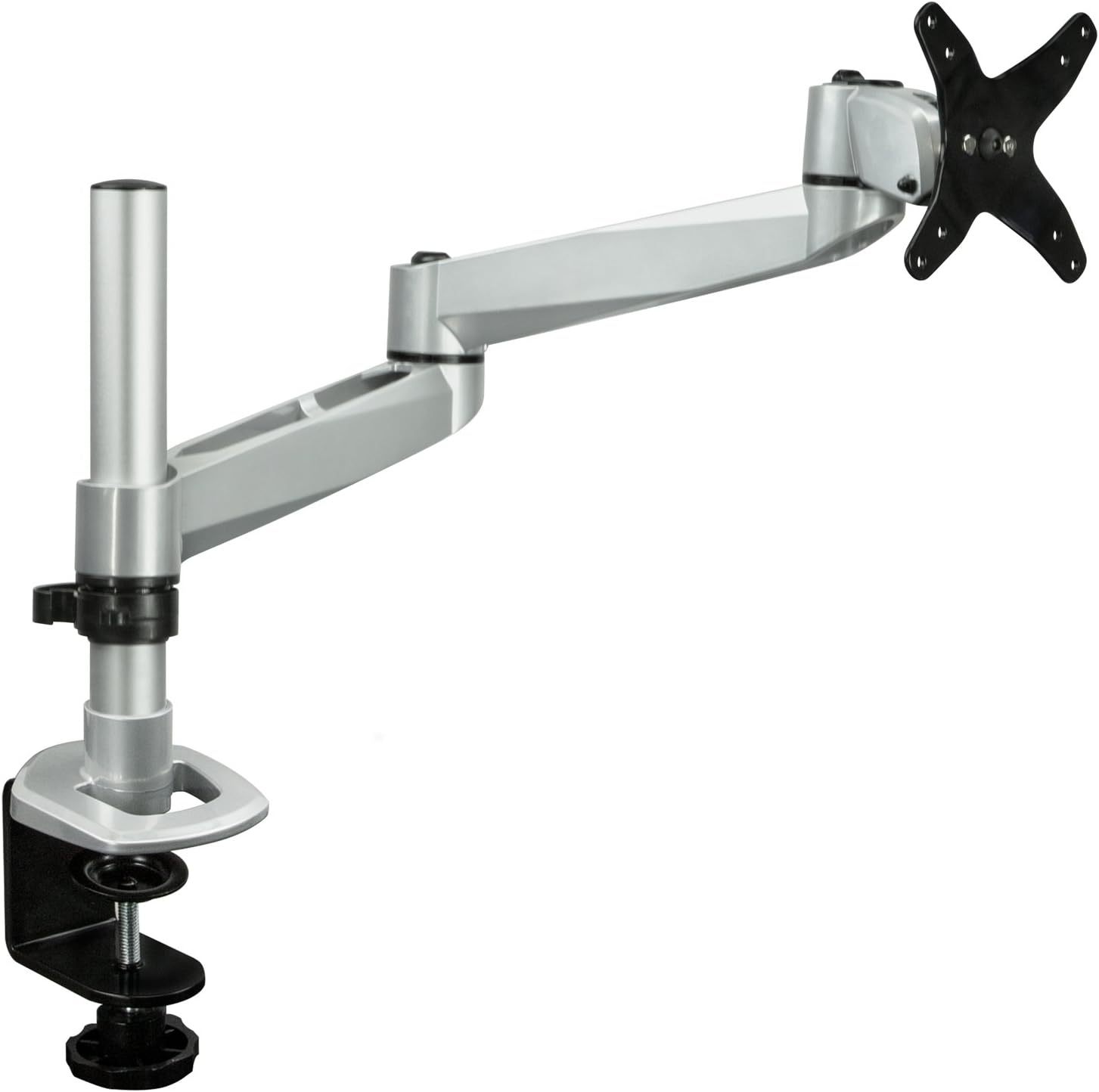 Mount-It! Articulating Single Arm Computer Monitor Desk Mount for 24-Inch Monitors (MI-33116)