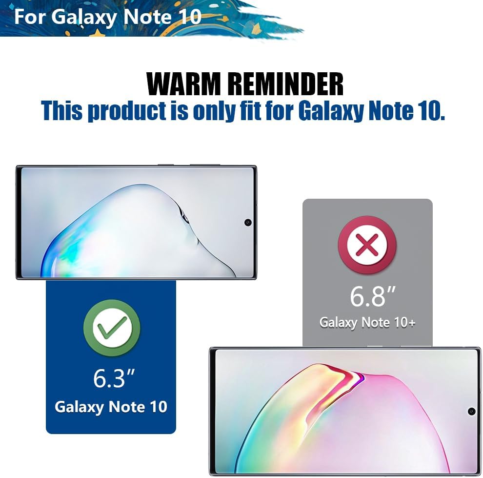 [Upgraded Battery Case for Samsung Galaxy Note 10, 5000mAh Rechargeable Extended Battery Charging Charger Case, Add 100% Extra Juice (6.3 Inches) Black