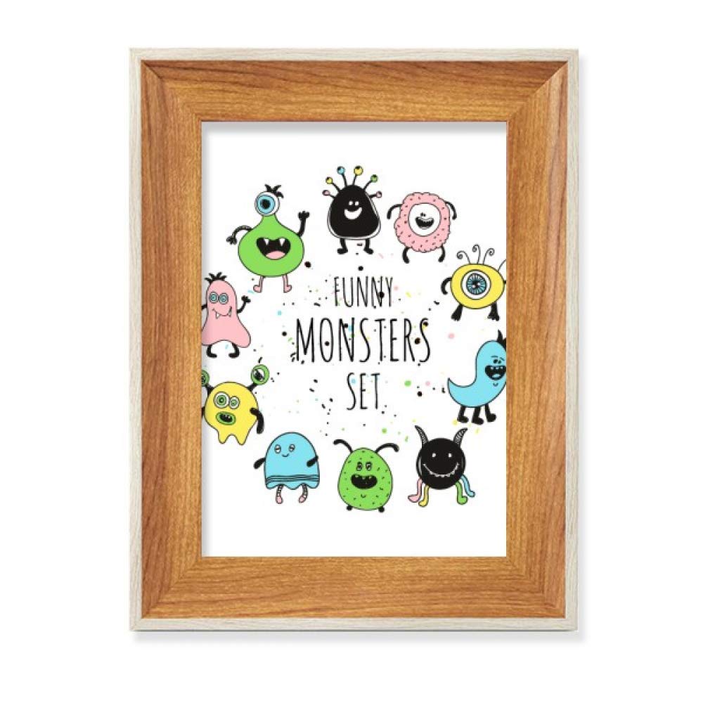 Tableau art peinture monstre alien pour espace de travail