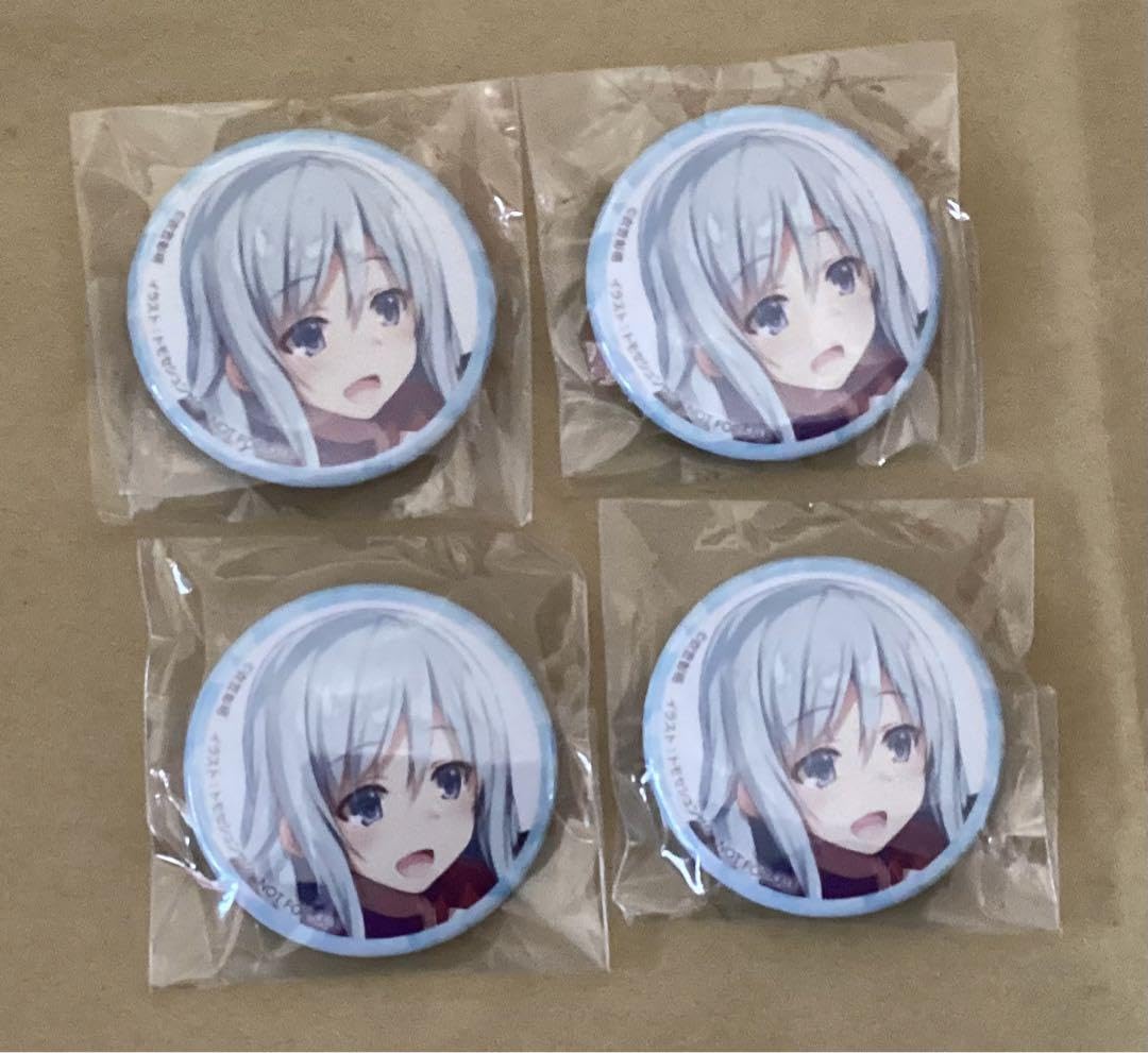 4個 椎名ひより ようこそ実力至上主義の教室へ 特典 缶バッジ バッジ