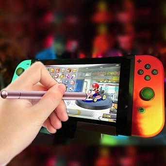 Pink Stylus Touch Screen Pen Fiber Tip Compatible with TCL NxtPaper 11/Tab 11, Aluminum Lightweight