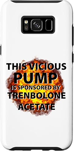 Galaxy S8+ Funny Vicious Pump Is Sponsored By Tren Trenbolone Acetate Case