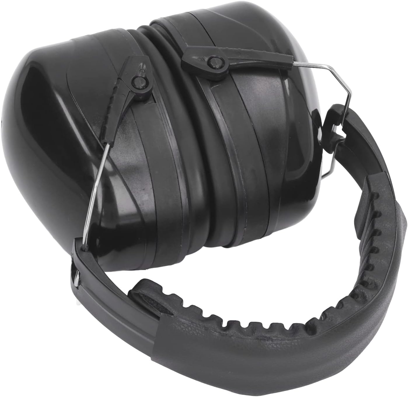 Baby Noise Cancelling Headphones, Hearing Protection Earmuffs, 360 Degree Rotatable Adjustable Ear Cups with Soft Foam Padding, Lightweight Comfortable Headphones for Airplane Trav (Black)