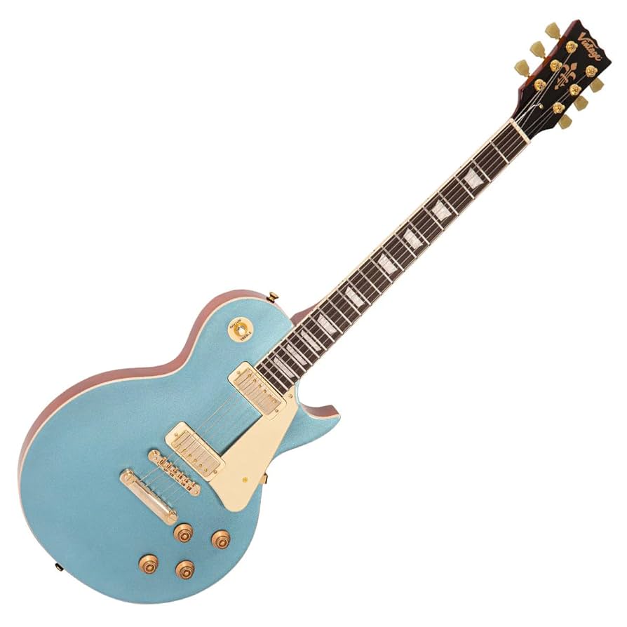 邦楽 VoThM BEST Amazon.com: VINTAGE Electric Guitar, Right, Gun Hill Blue