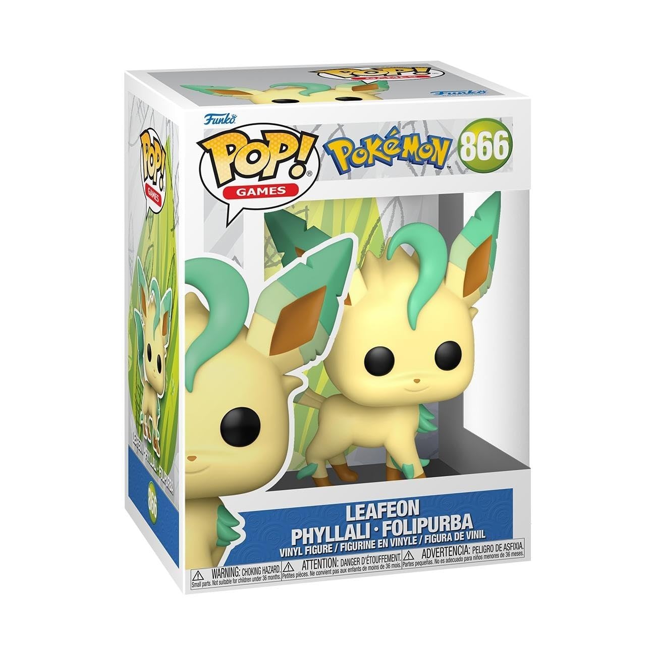 Funko   Pokemon Leafeon Action Figure, Sports Direct