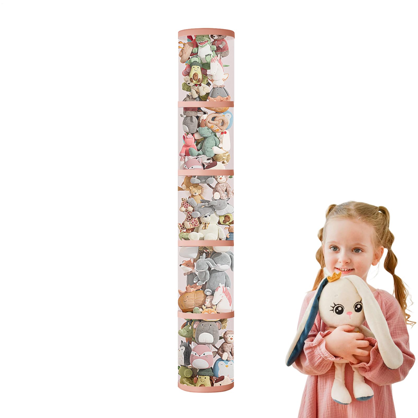 Fini le désordre grâce au tube de rangement en peluche pour chambre