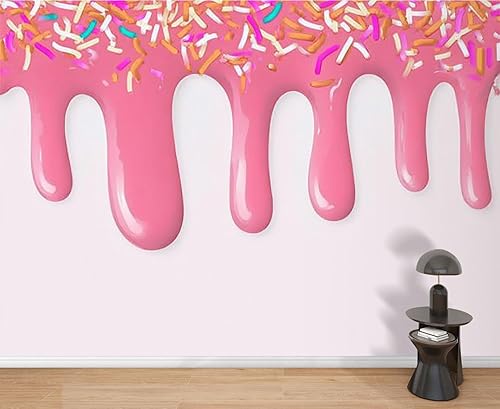 Miniatura 13 de Mural de pared Synthwave de onda de vapor retrowave rosa de gran brillo medio autoadhesivo autoadhesivo removible adhesivo adhesivo de pared