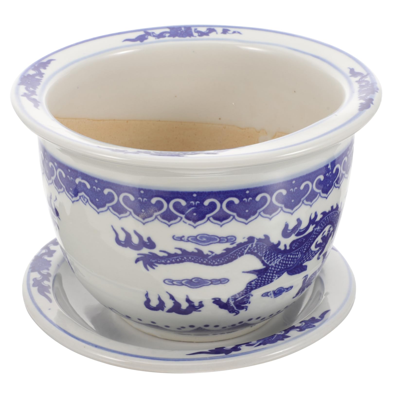 POPETPOP Zestaw Doniczek Ceramicznych W Stylu Vintage Doniczka Z Otworem Drenażowym Do Dekoracji Bonsai I Roślin Doniczkowych