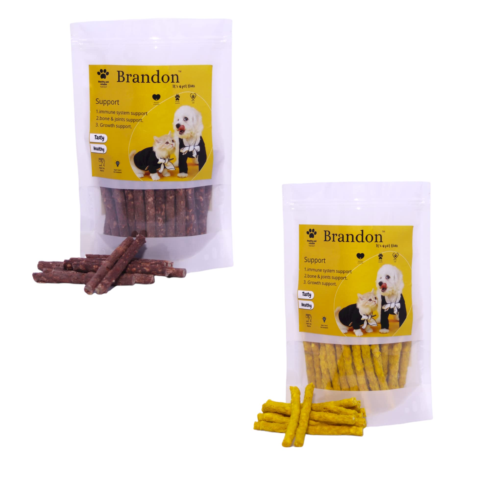 Brandon 200 Gm Chicken & Beef Munchy Combo Pack Chew Sticks for Dogs Promotes Healthy Teeth & Gums All Dog Breeds & Stages (Chicken & Beef) (B0BSTJJVBR) Amazon Price History, Amazon Price Tracker