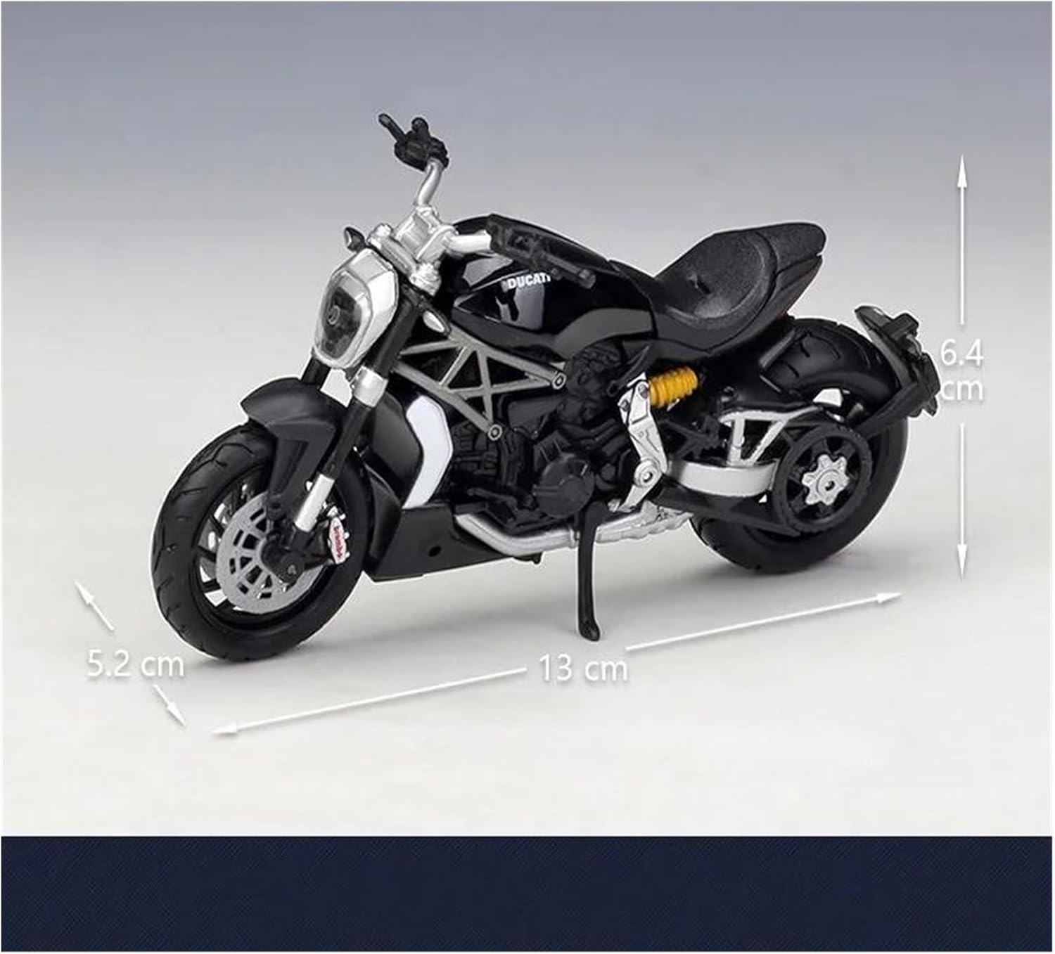 Mini Simulation Motorcycle Toys 1:18 for Ducati Xdiavel S2016 Alloy Motorcycle Model Racing Motorcycle Model Children's Toys Gifts Adult for Boys