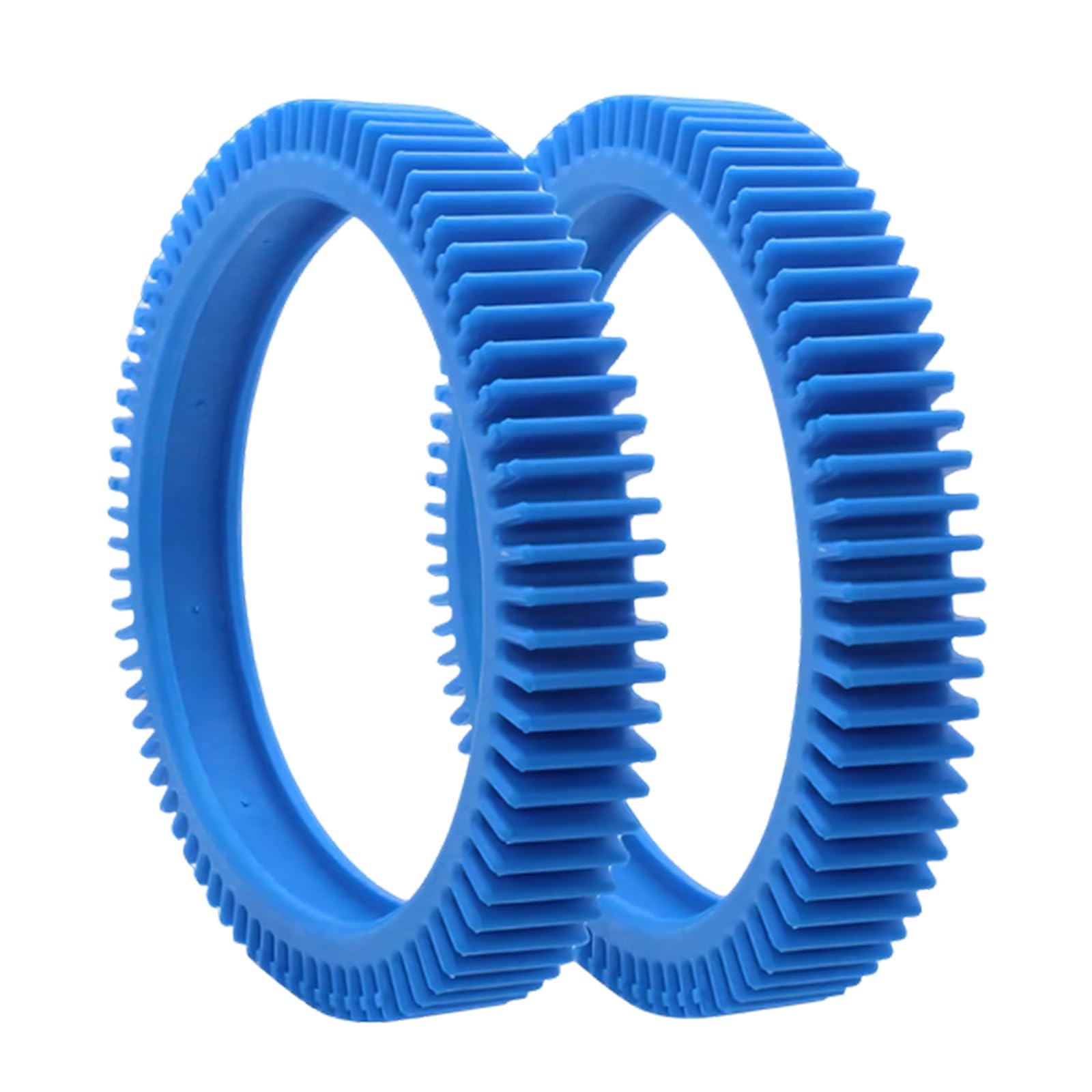 Msioytog 2 Pieces Swimming Pool Maintenance Sunlight Resistant Compound Sturdy Construction Rubber Pool Vacuum Tires