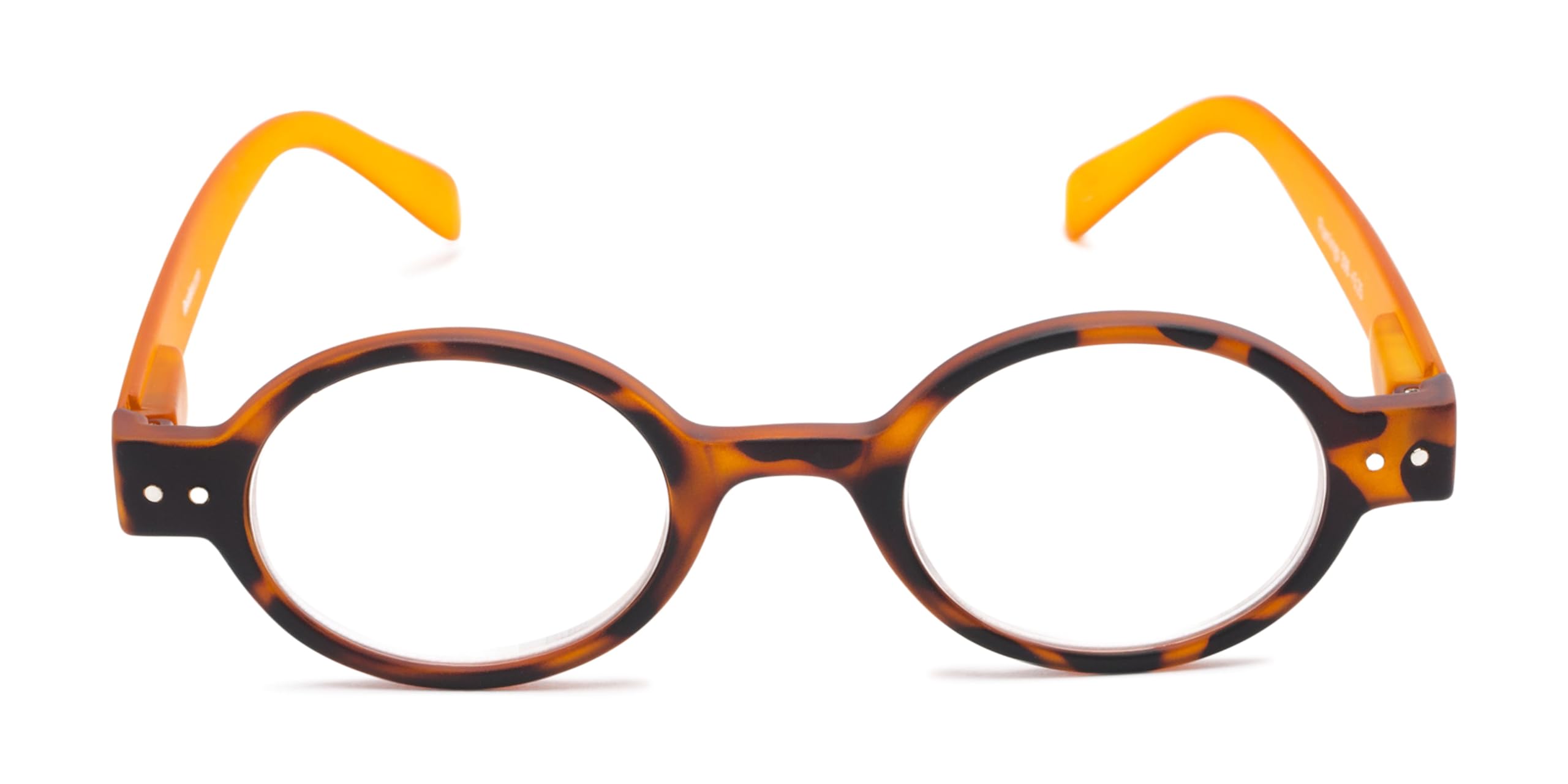 Readers.com Reading Glasses: The Flamingo, Acetate round Style for Men and Women