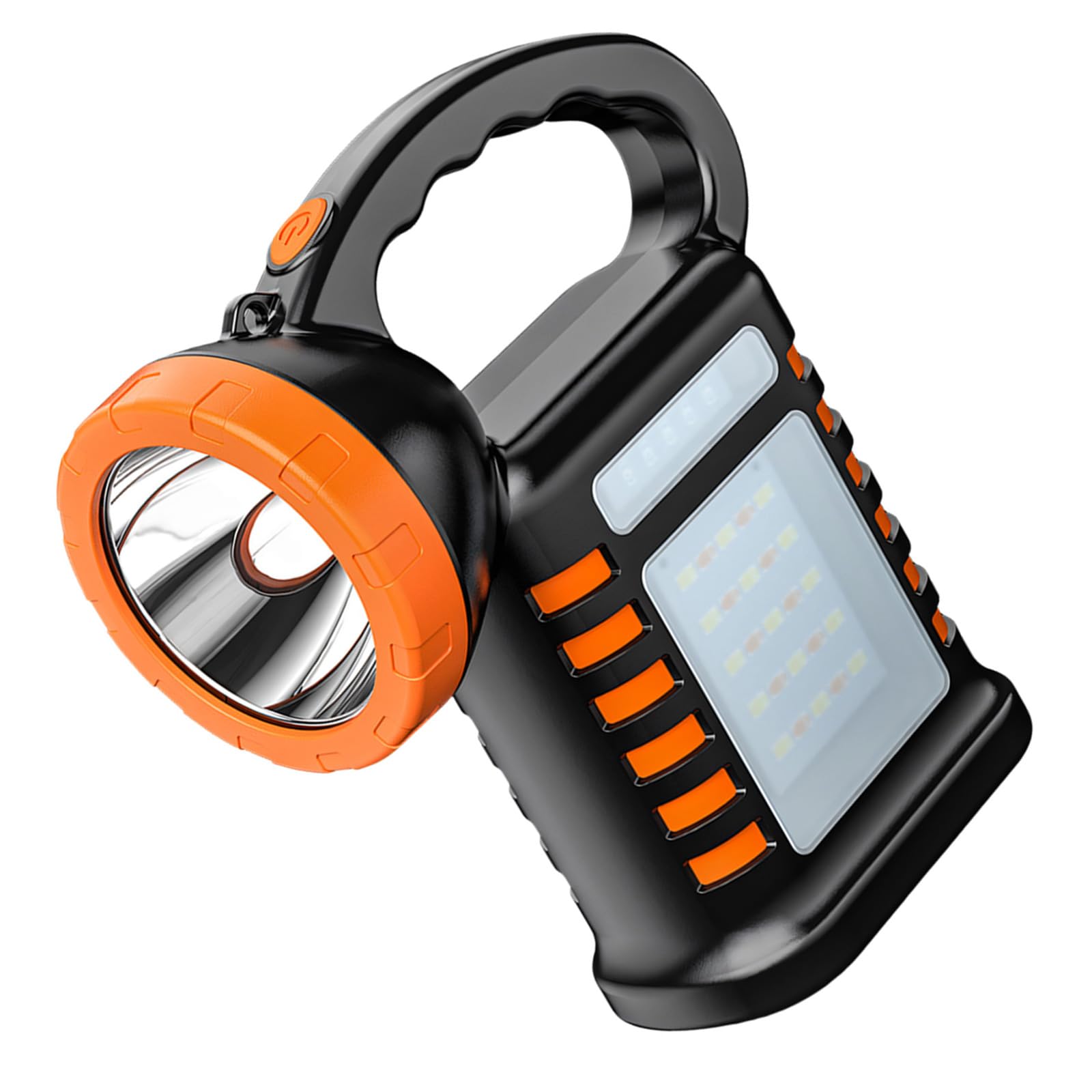 Multifunctional Searchlight Work Light Portable Solar Rechargeable LED Flashlight for Emergencies Situations Enduring Outdoor Emergencies Lamp Portable Solar Searchlight Handheld Work Light LED