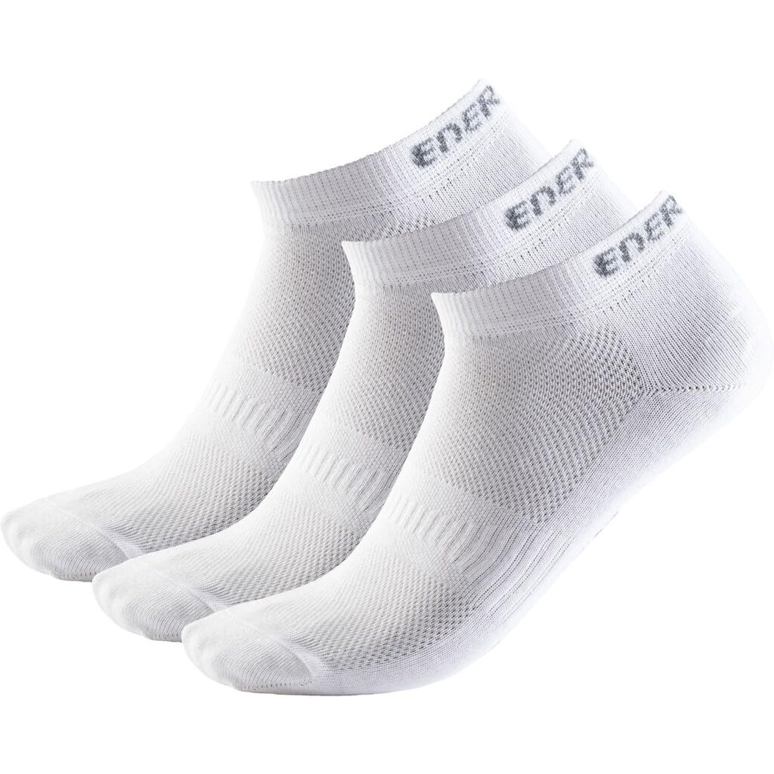 Energetics Unisex En 100 Ux Socks, White/White/White, 33-35 EU