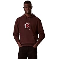 Calvin Klein Felpa con Cappuccio da Uomo LS EU 350TERRY Grafica LV04RE255G
