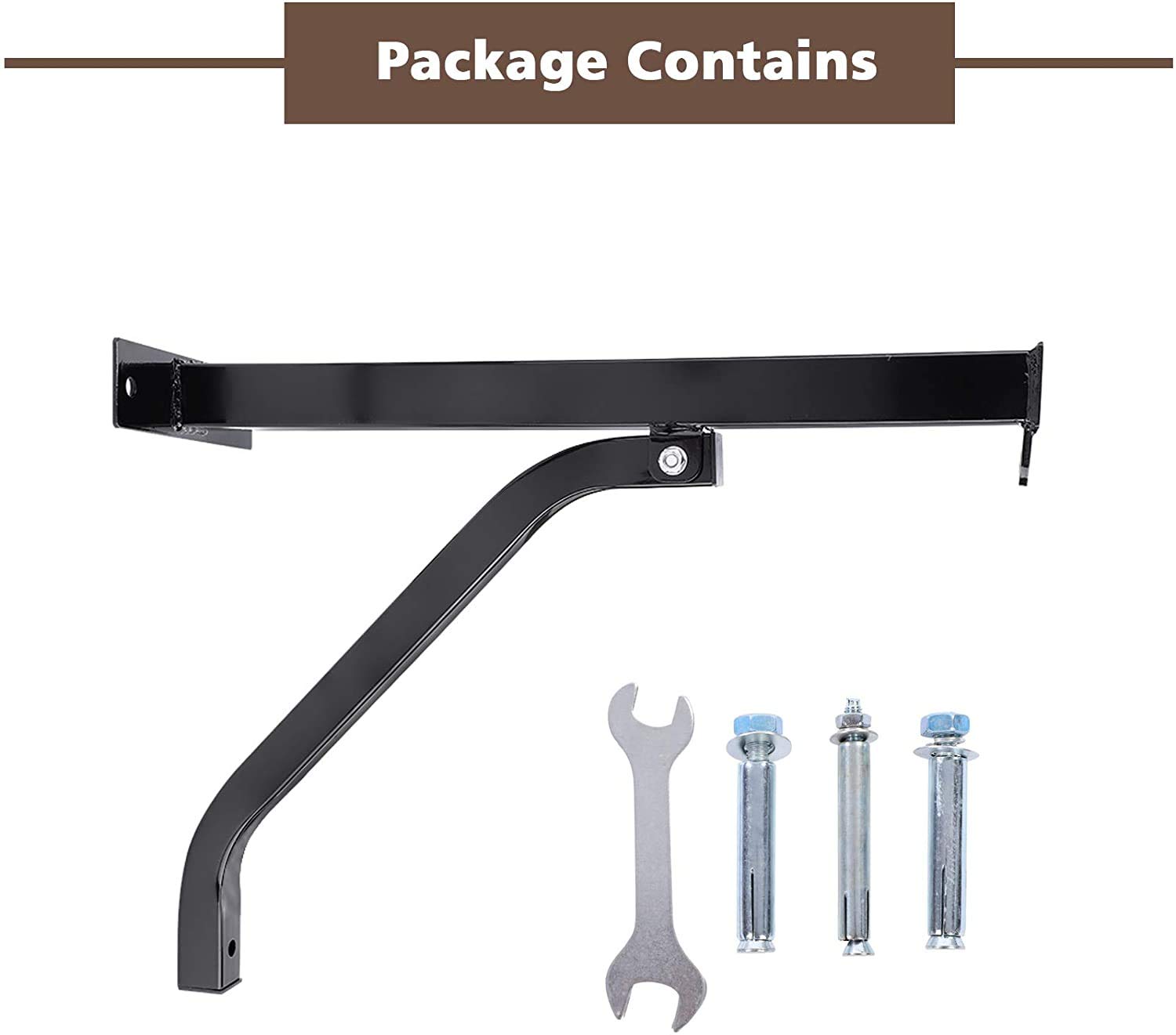 Greensen Soporte de Pared para Bolsa de Boxeo, Capacidad 100 kg, para Entrenamiento en Casa