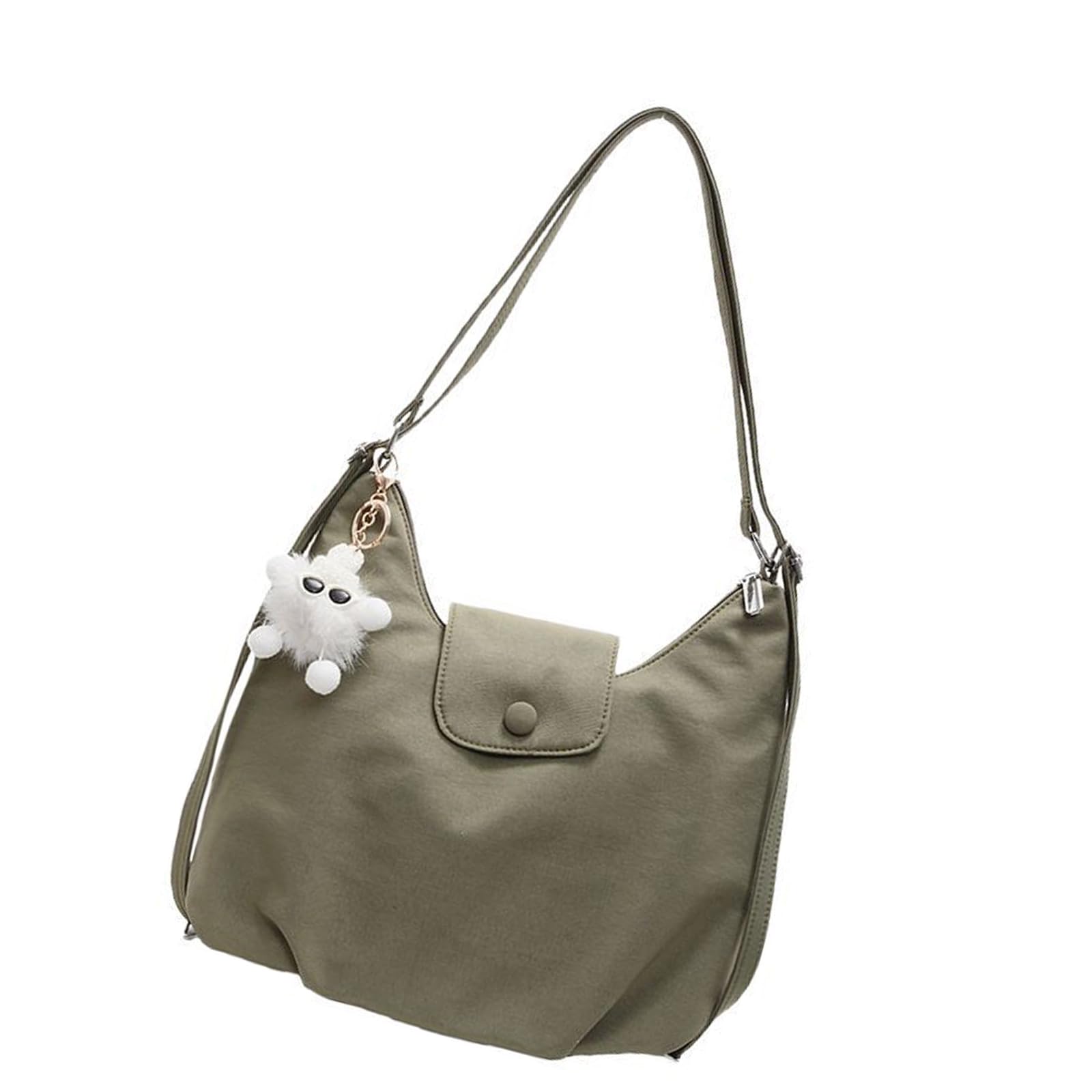 Sac à dos convertible vert ergonomique à grands compartiments - 8