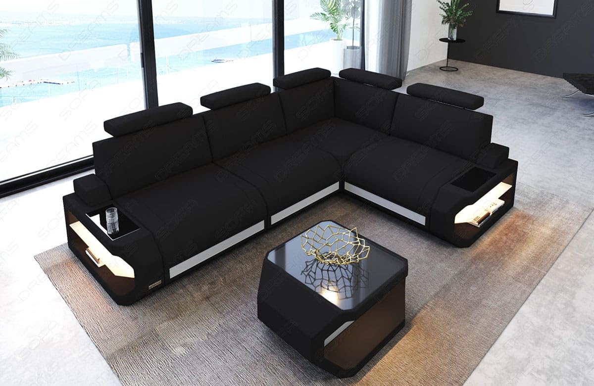 Sofa Dreams Stoff Ecksofa Siena L-Form